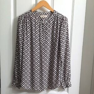 LOFT Patterned Blouse